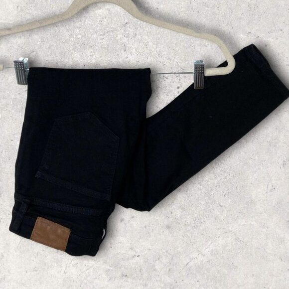 Madewell Black Roadtripper High Rise Jeans Size 26 Stretch Denim Timeless Skinny - Picture 7 of 13